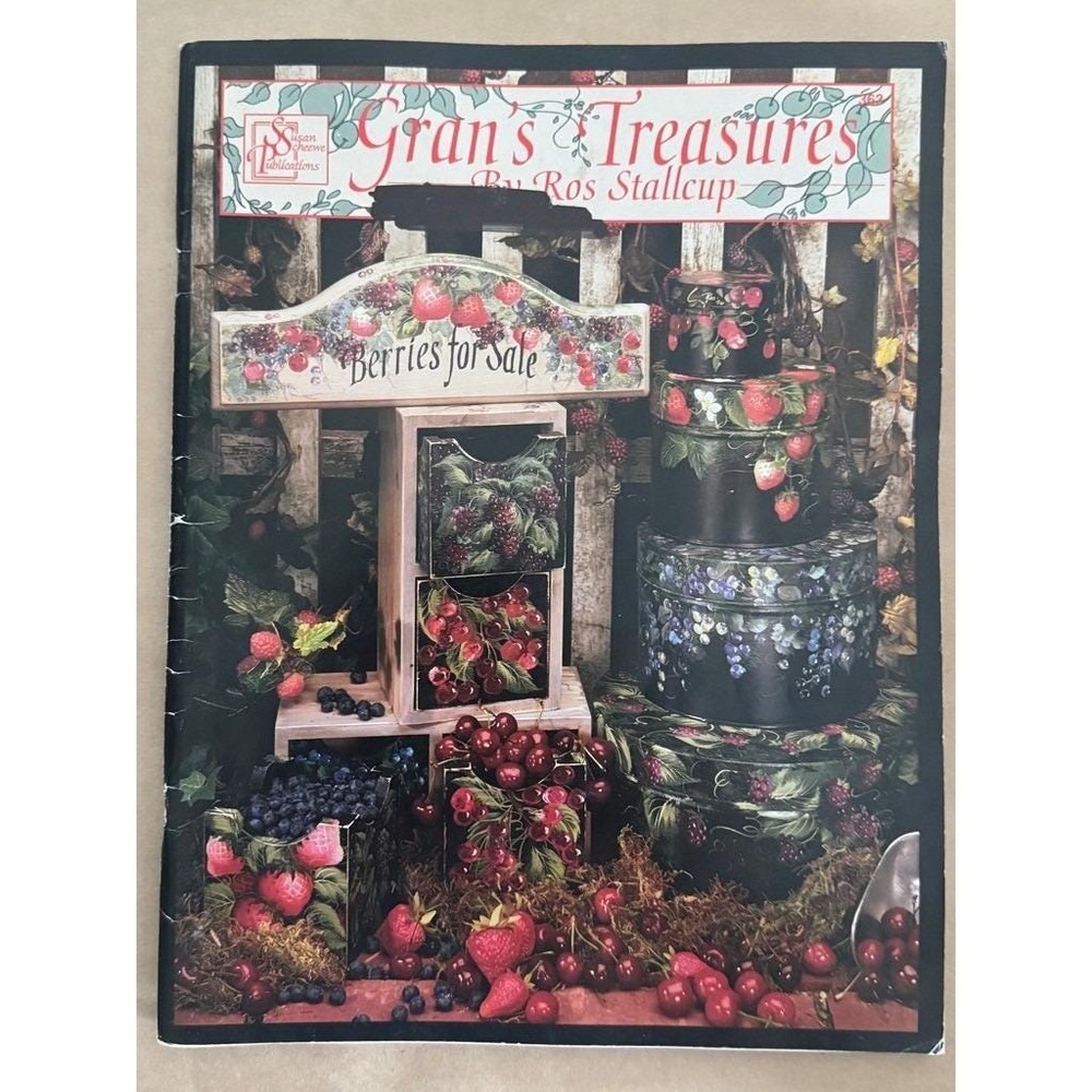 Ros Stallcup Grans Series Decorative Tole Painting Pattern Books Lot of 7